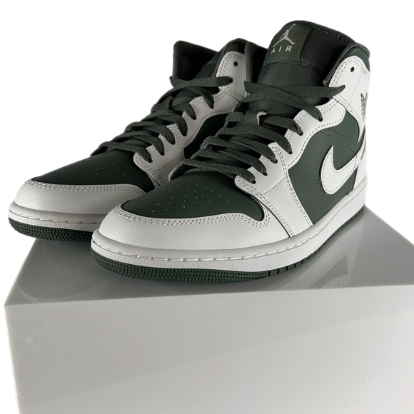 Size 9.5 - Air Jordan 1 Mid Summit White/Vintage NWT main image 9
